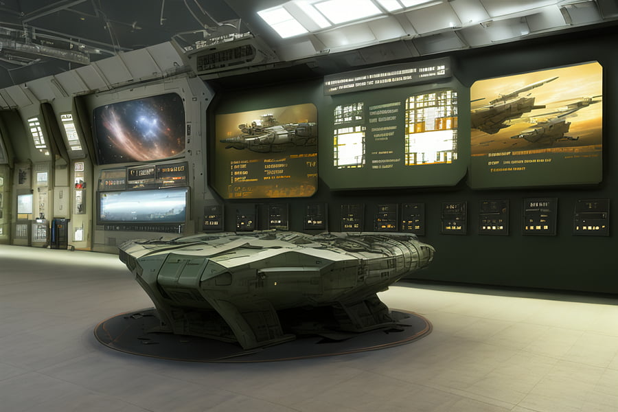 國防人防宣教體驗館設(shè)計效果圖