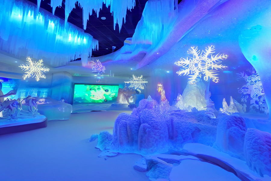 博物館，自然展廳效果圖